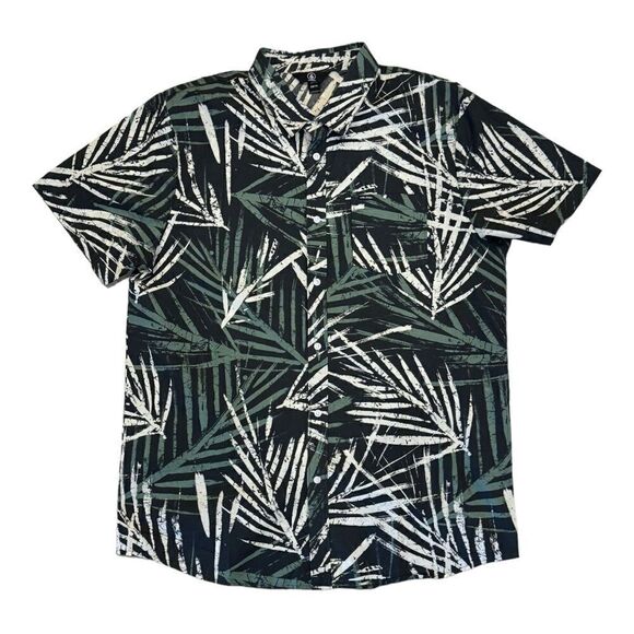 Volcom Warbler Men’s Hawaiian Camp Shirt Size XXL - Picture 3 of 9